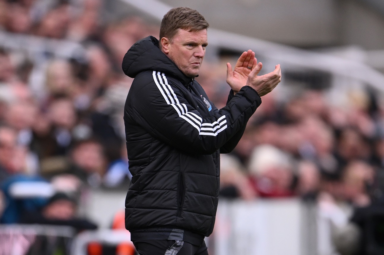 Newcastle United manager Eddie Howe