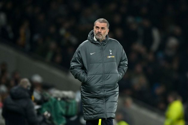 Tottenham manager Ange Postecoglou