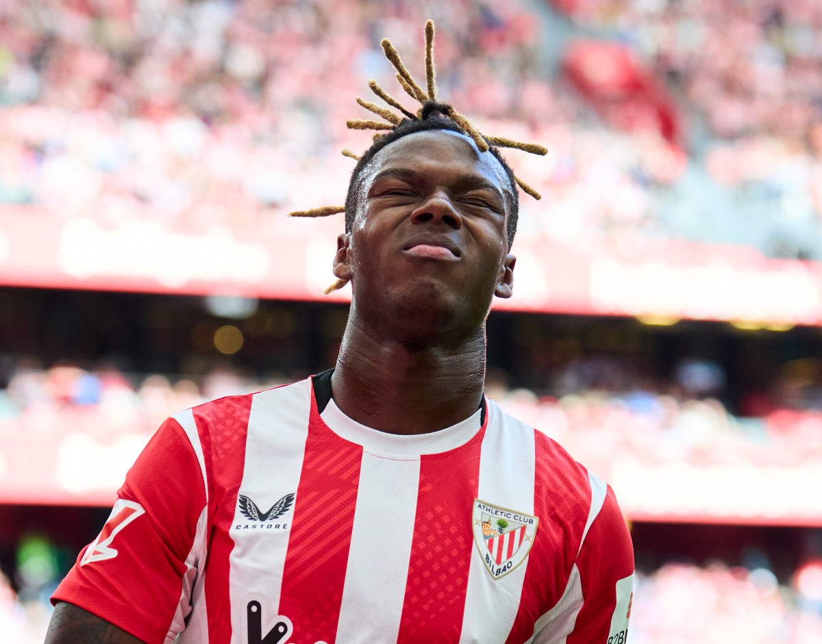 Arsenal target Nico Williams in action for Athletic Club