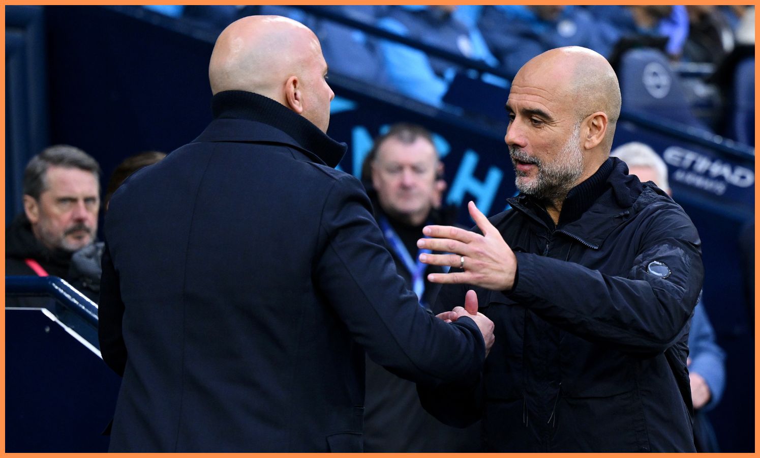 Arne Slot Pep Guardiola