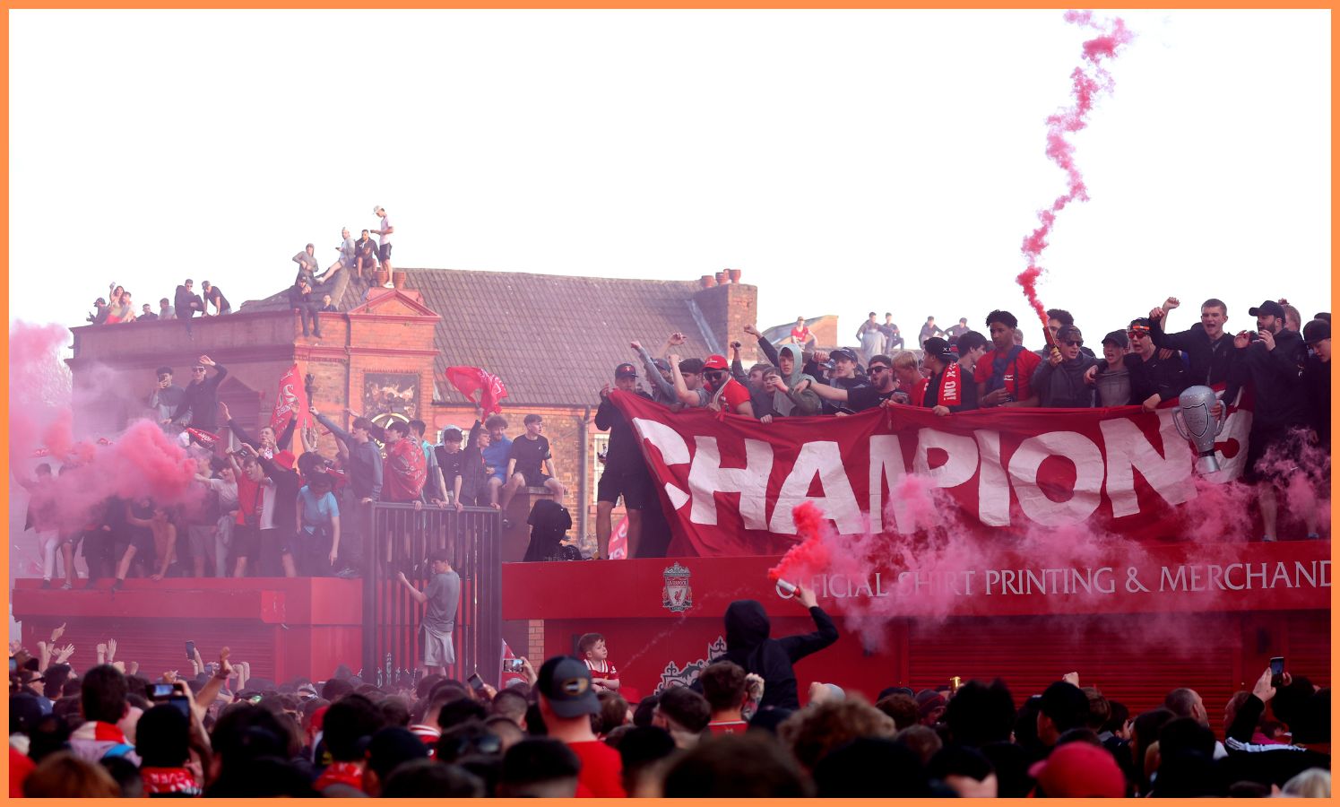 Liverpool celebrations