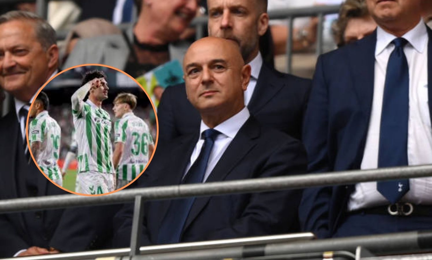 Daniel Levy and Johnny Cardoso