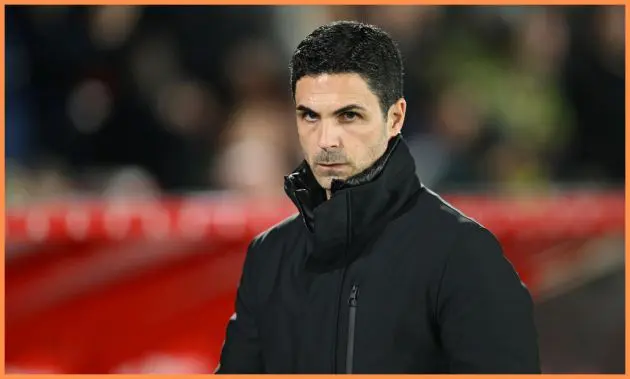 Arsenal manager Mikel Arteta