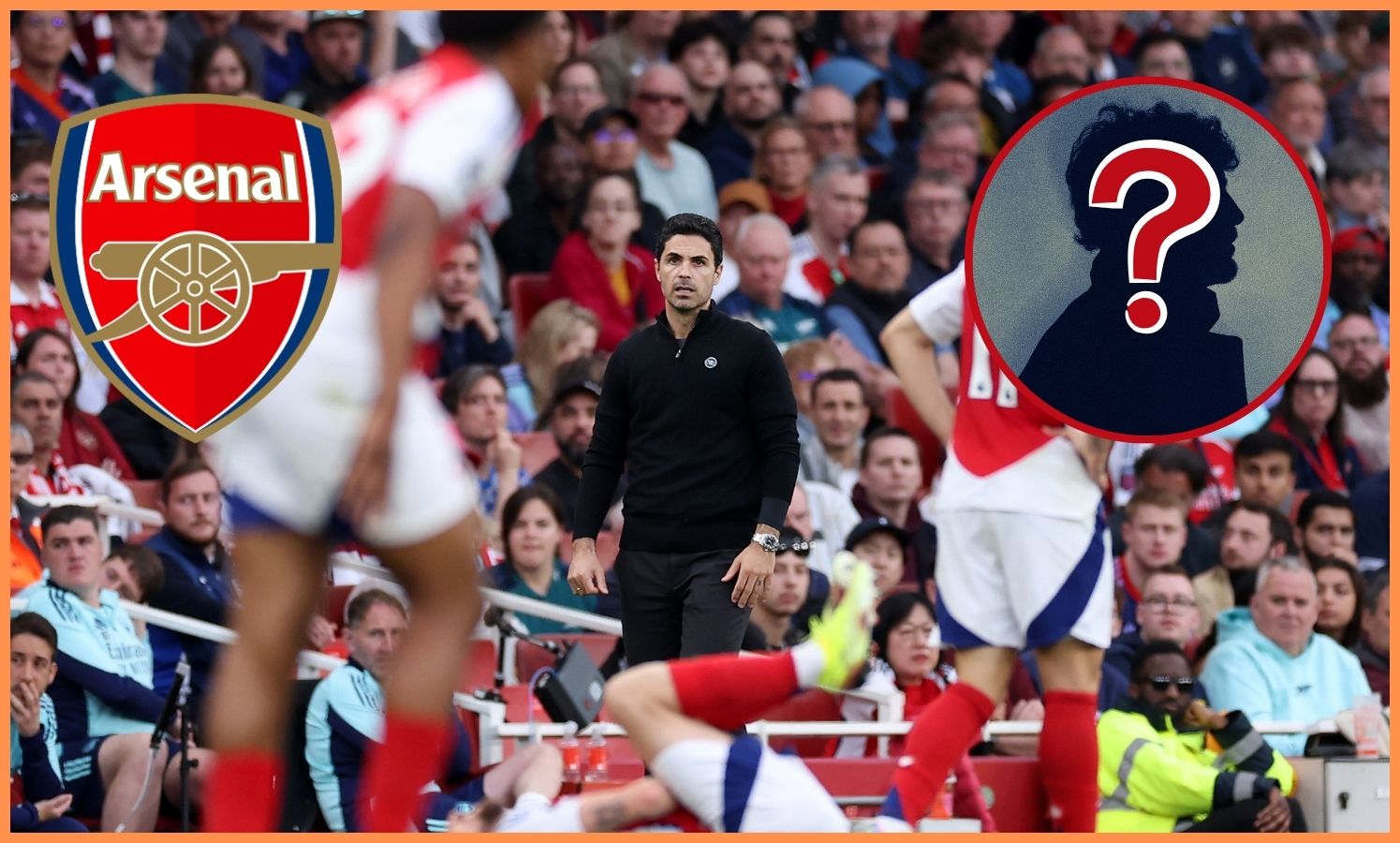 Mikel Arteta during Arsenal's draw with Brentford