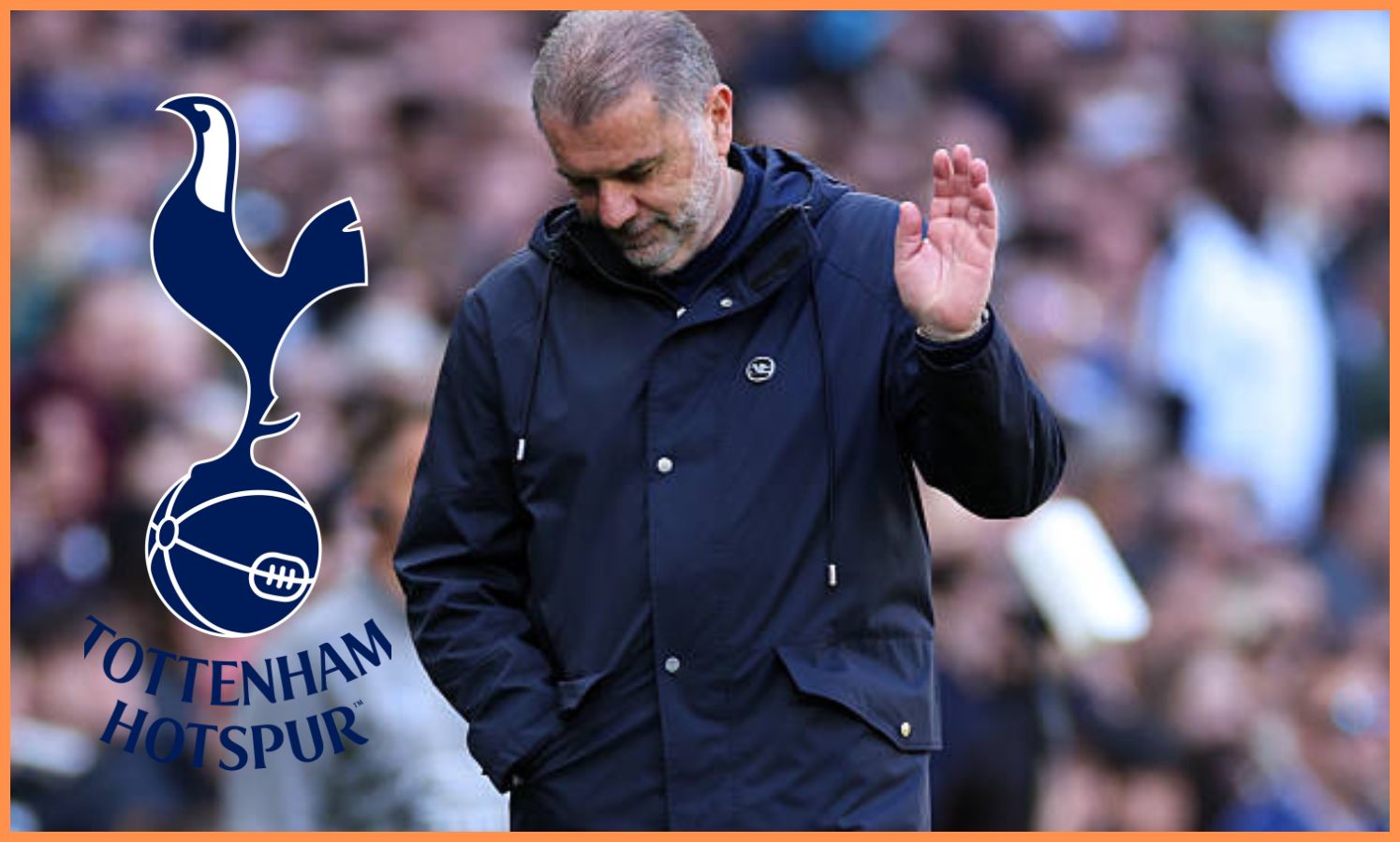 Tottenham manager Ange Postecoglou