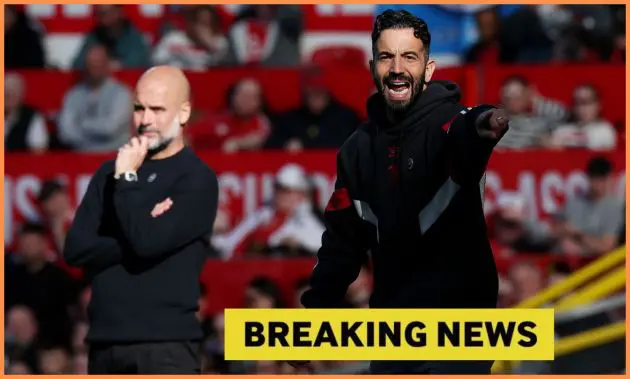 Pep Guardiola Ruben Amorim