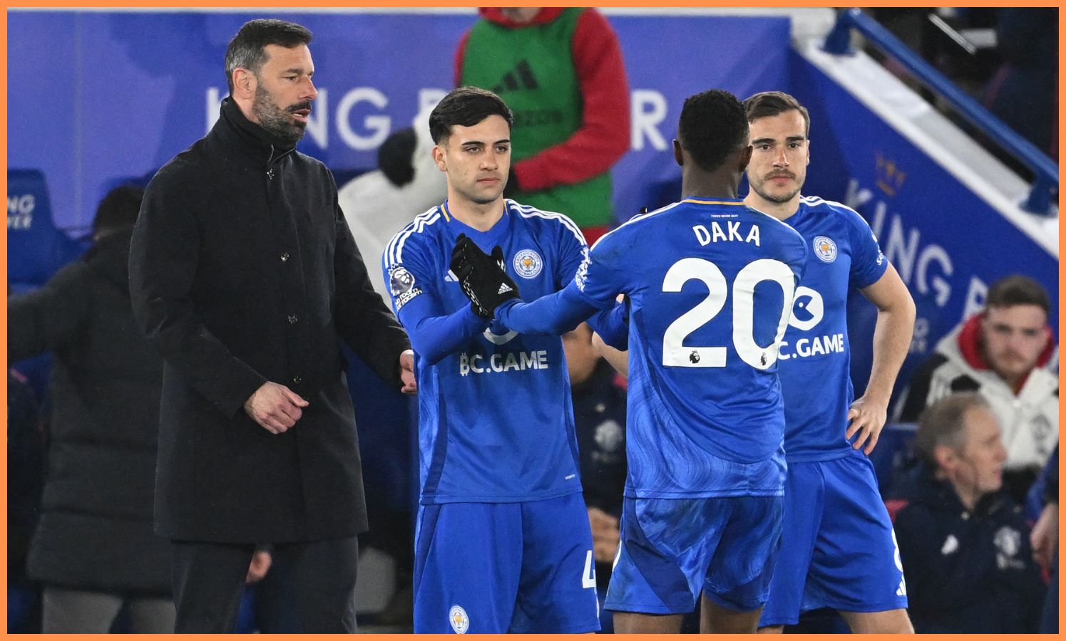Leicester City players