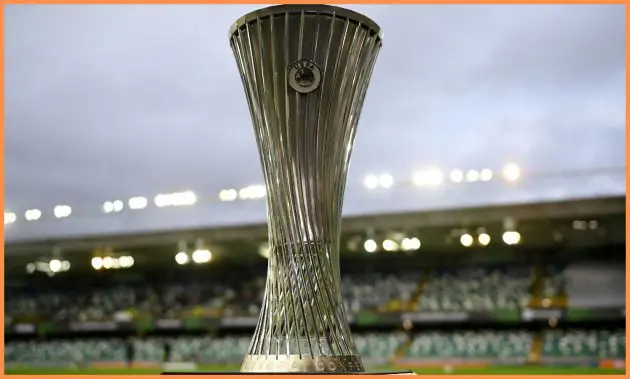 Europa Conference League trophy