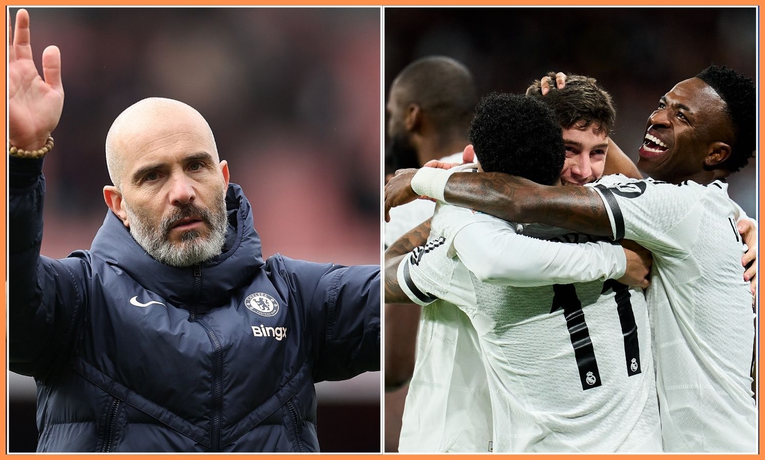 Enzo Maresca and Rodrygo Goes