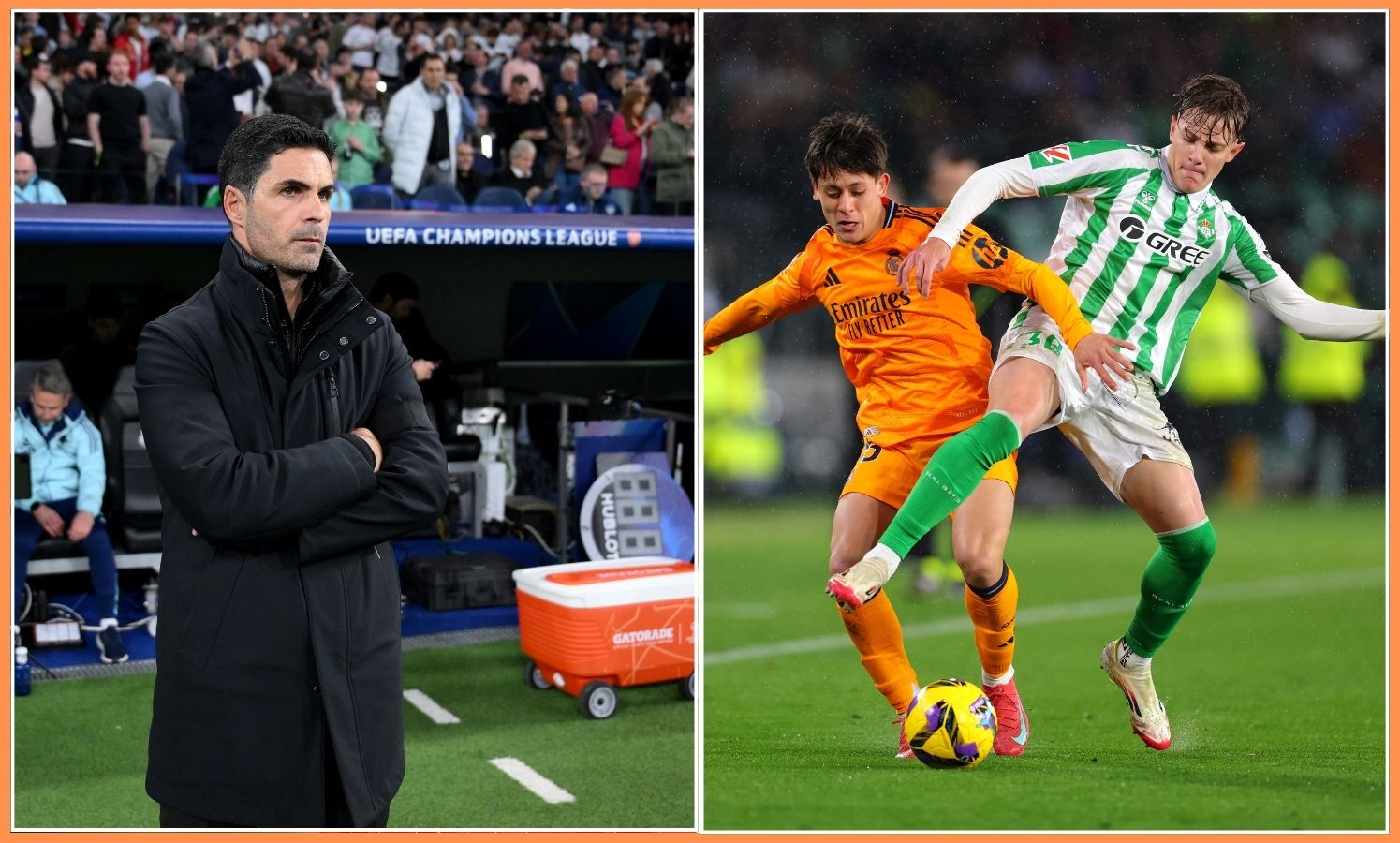 Mikel Arteta and Jesus Rodriguez