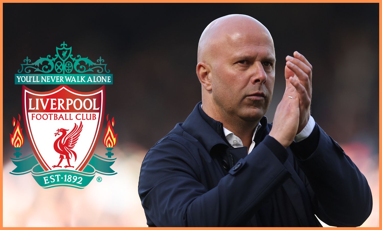 Liverpool manager Arne Slot