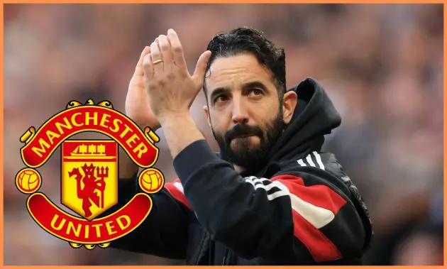 Man United manager Ruben Amorim