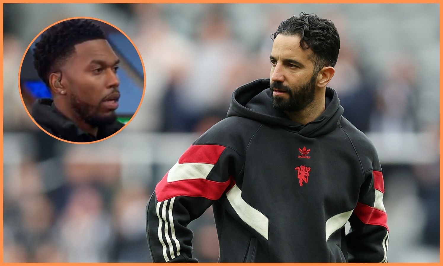 Daniel Sturridge and Ruben Amorim