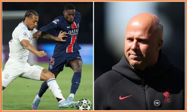 Boubacar Kamara and Arne Slot