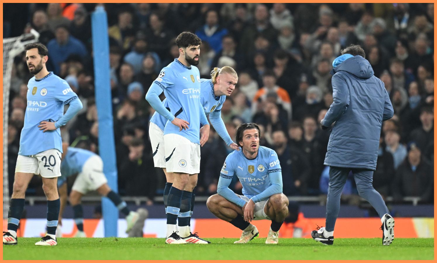 Jack Grealish, Josko Gvardiol and Bernardo Silva