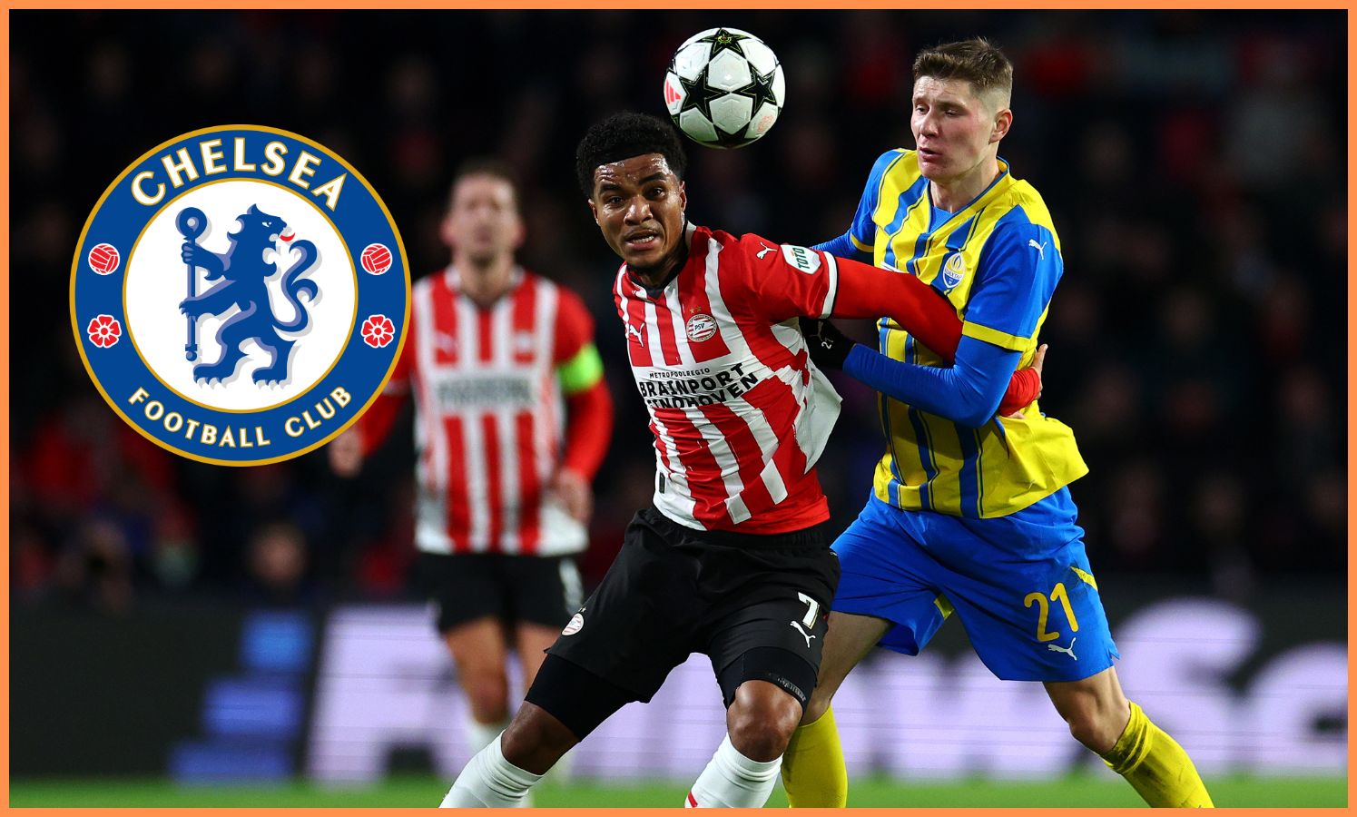 Malik Tillman in action for PSV