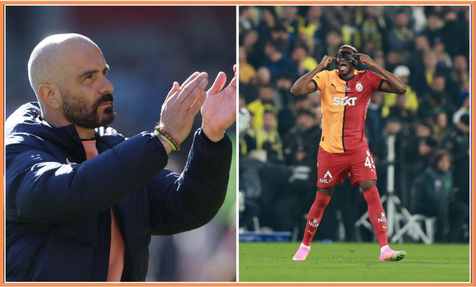 Enzo Maresca and Victor Osimhen