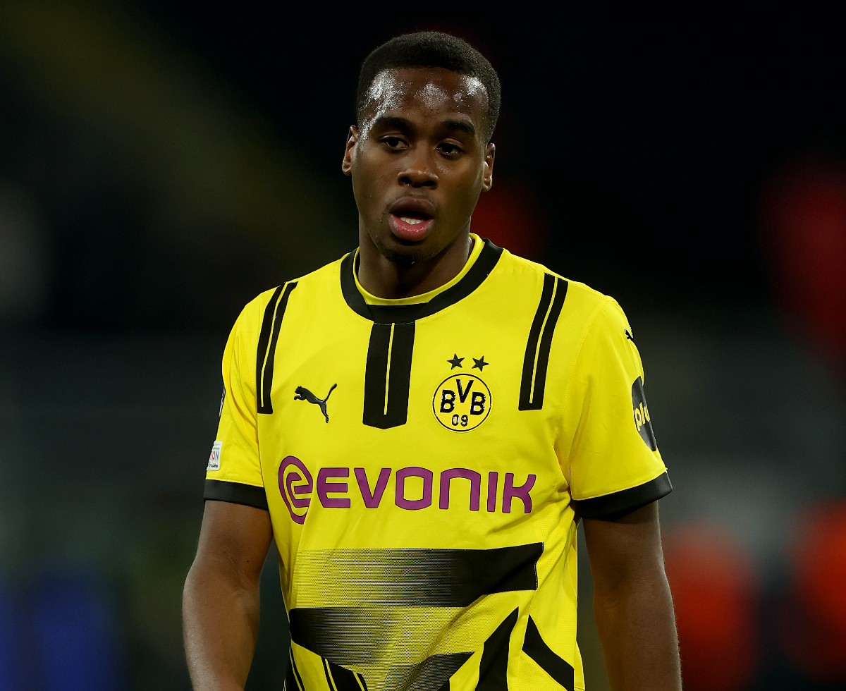 Jamie Gittens of Borussia Dortmund