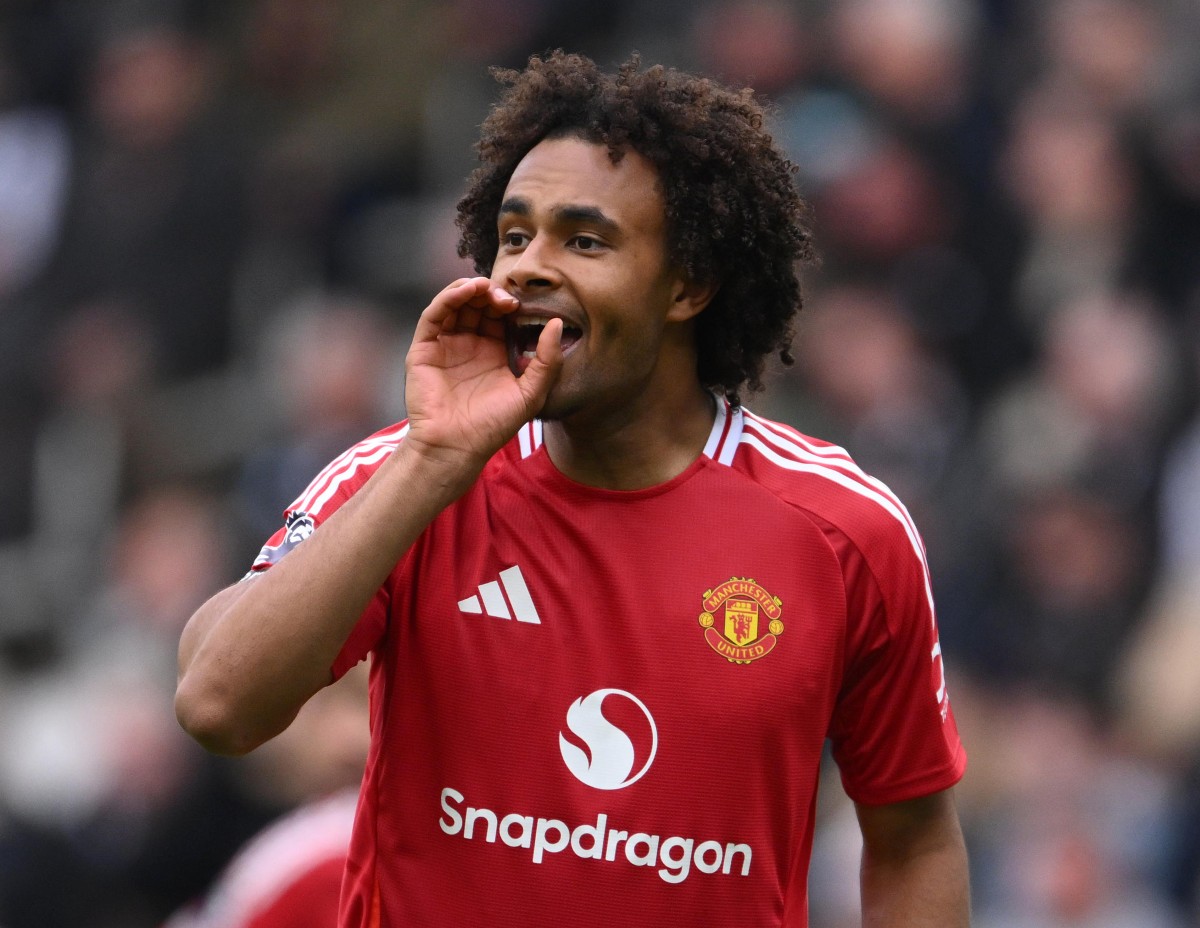 Joshua Zirkzee of Manchester United