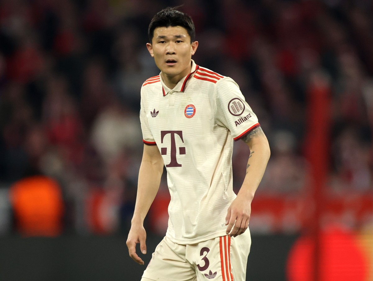 Kim Min-jae in action for Bayern against Inter