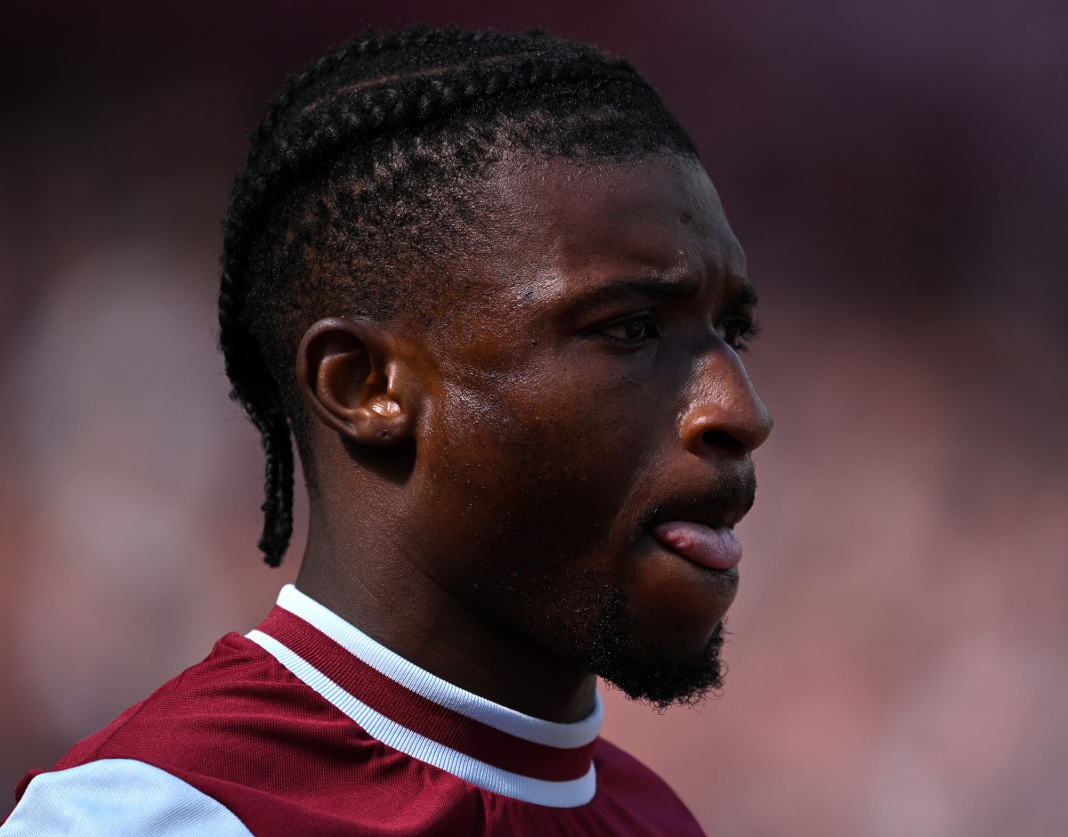 West Ham's Mohammed Kudus in action