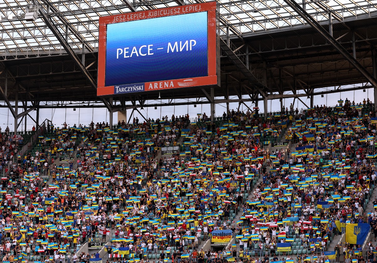 Wroclaw Stadium during the Euros