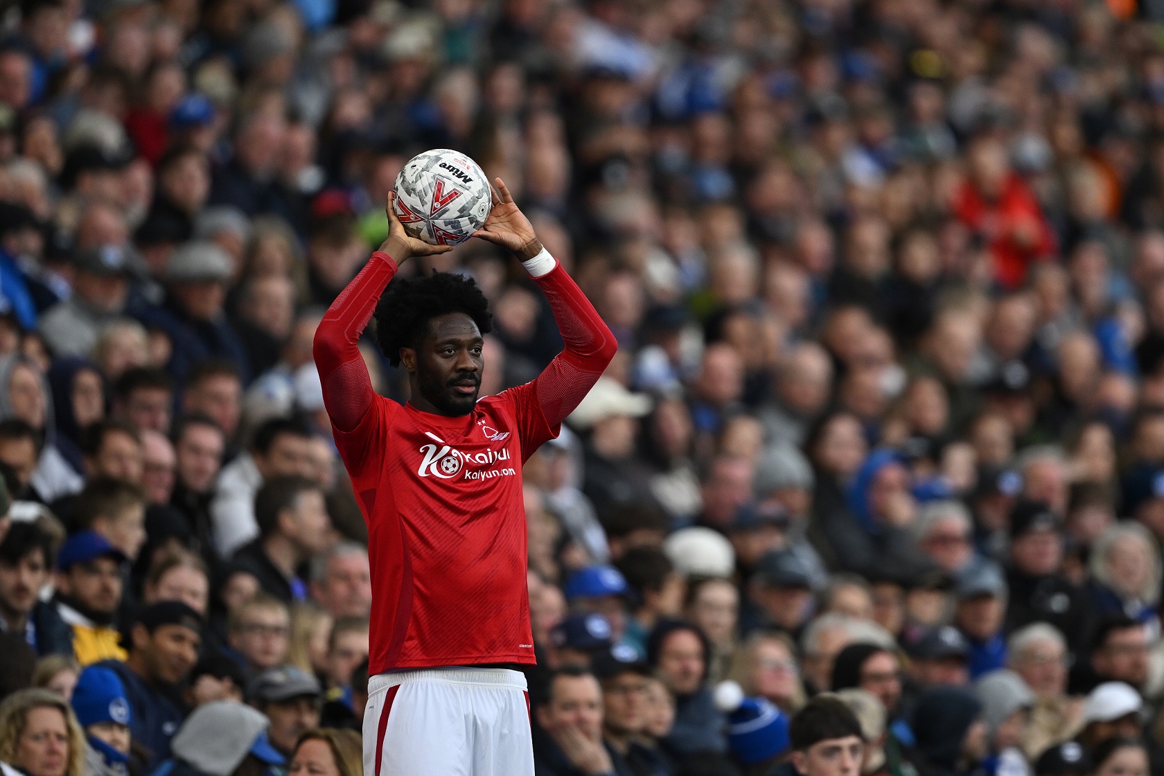 Ola Aina in action for Nottingham Forest