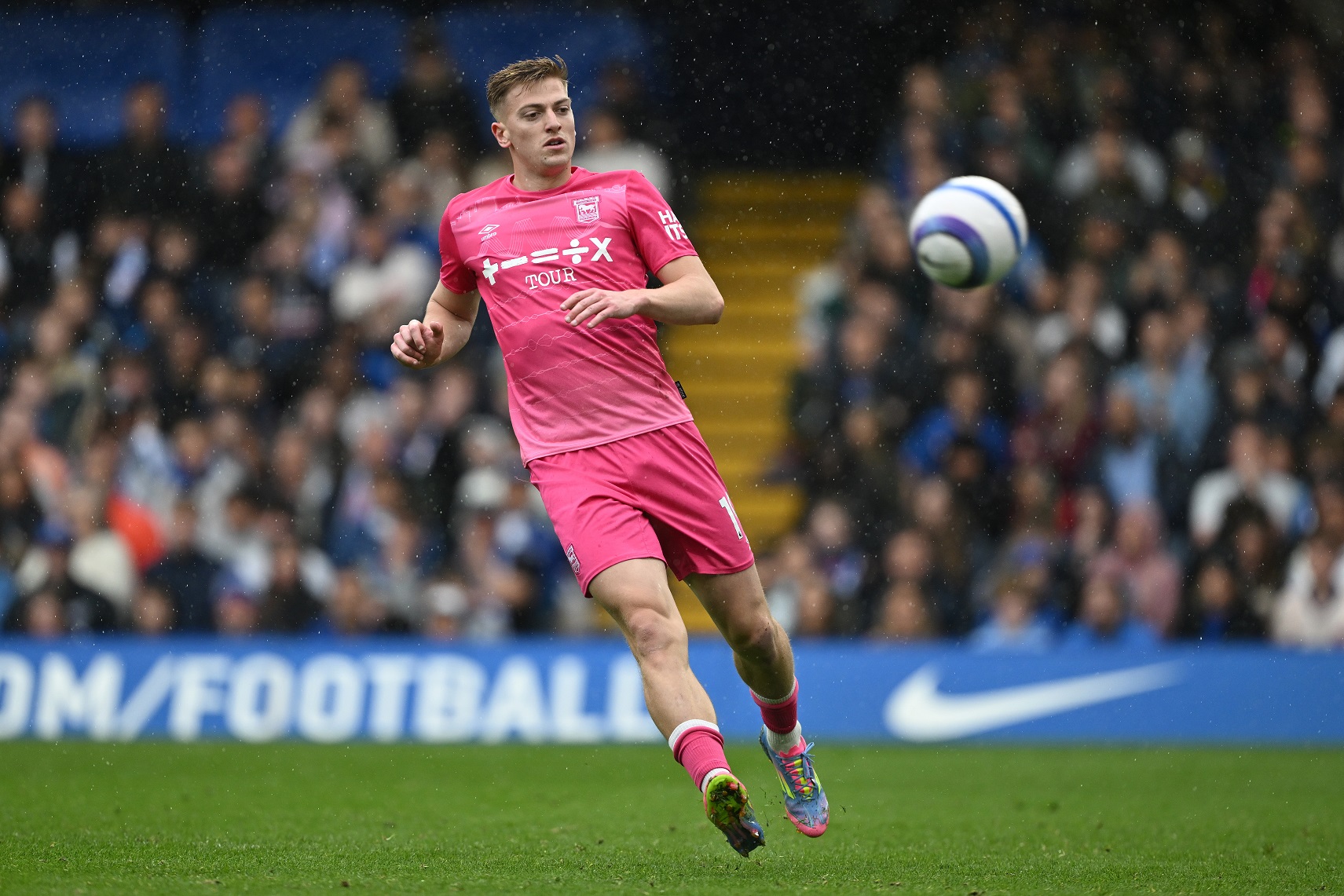 Ipswich Town striker Liam Delap