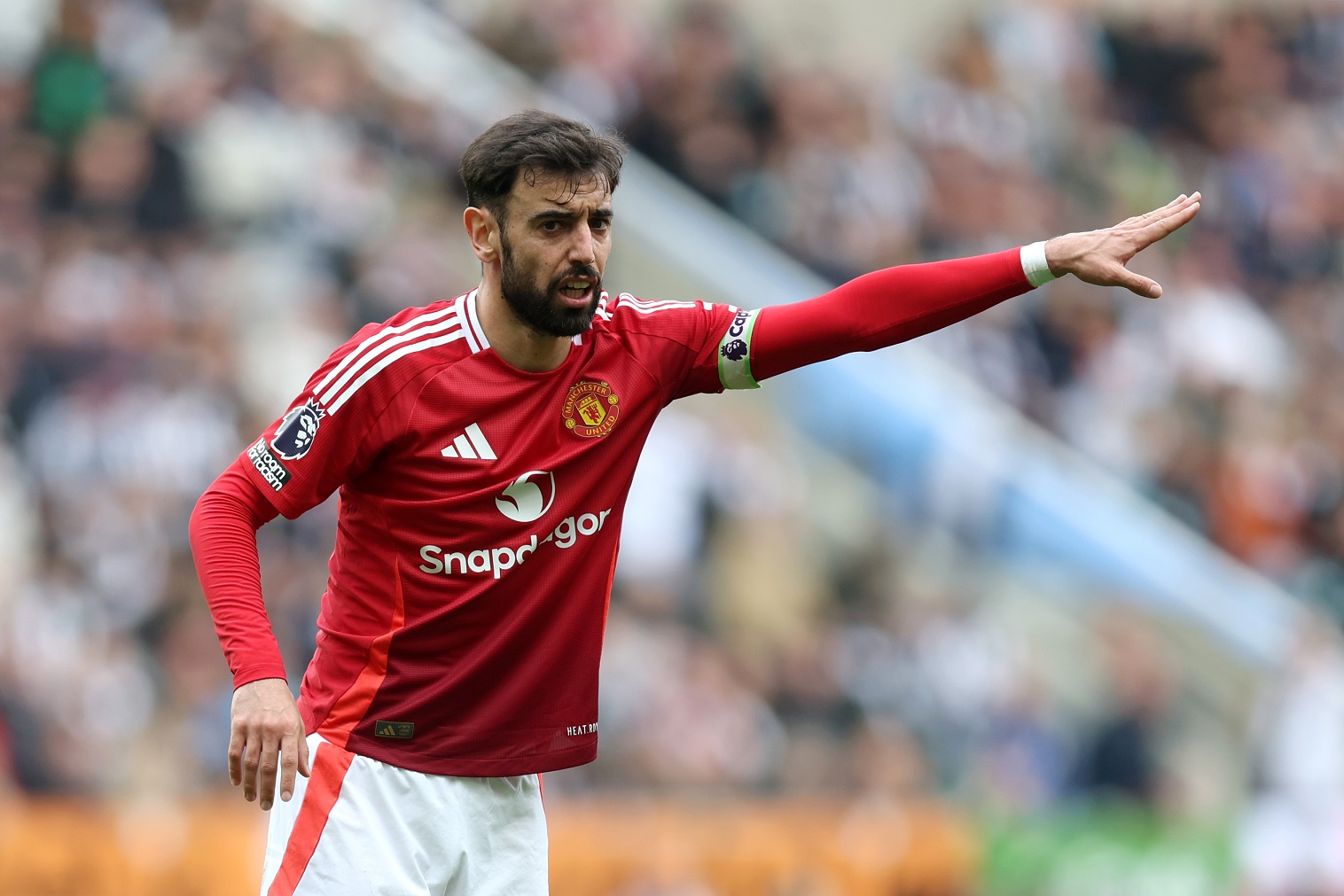 Man United midfielder Bruno Fernandes 