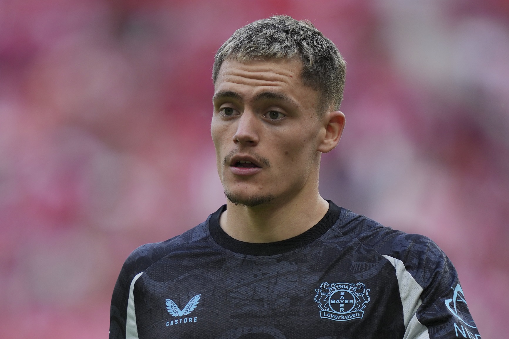 Florian Wirtz in action for Bayer Leverkusen