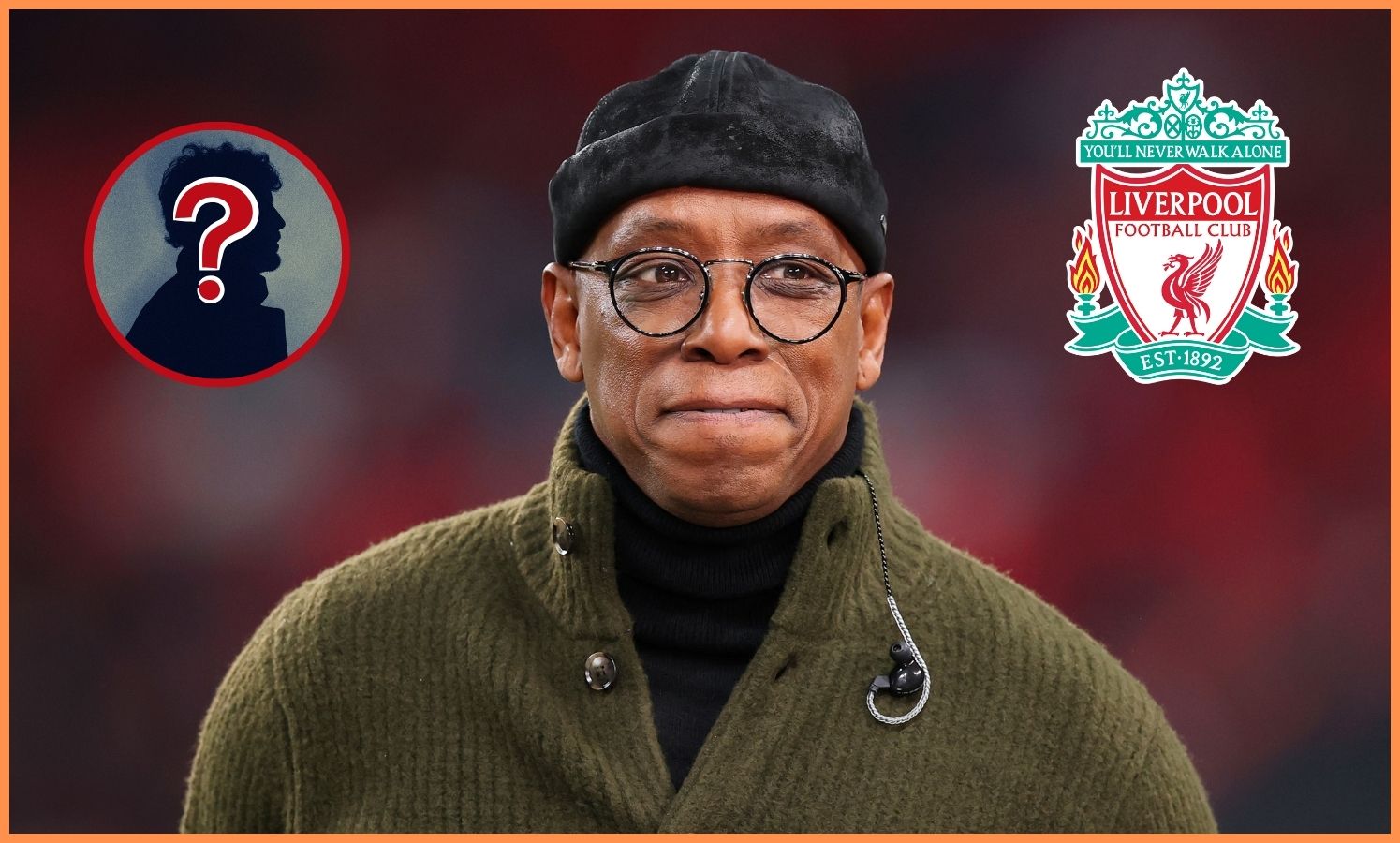 Football pundit Ian Wright