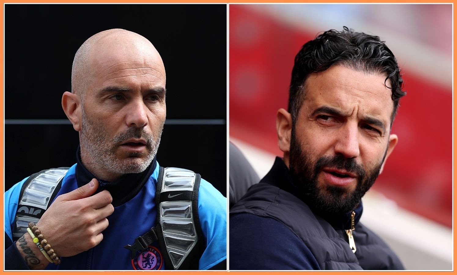 Enzo Maresca and Ruben Amorim