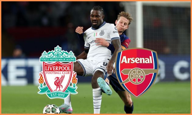 Frenkie de Jong and Marcus Thuram