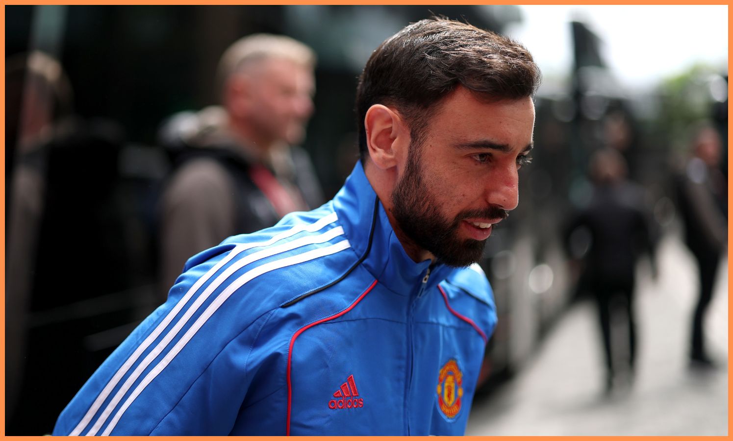 Man United midfielder Bruno Fernandes
