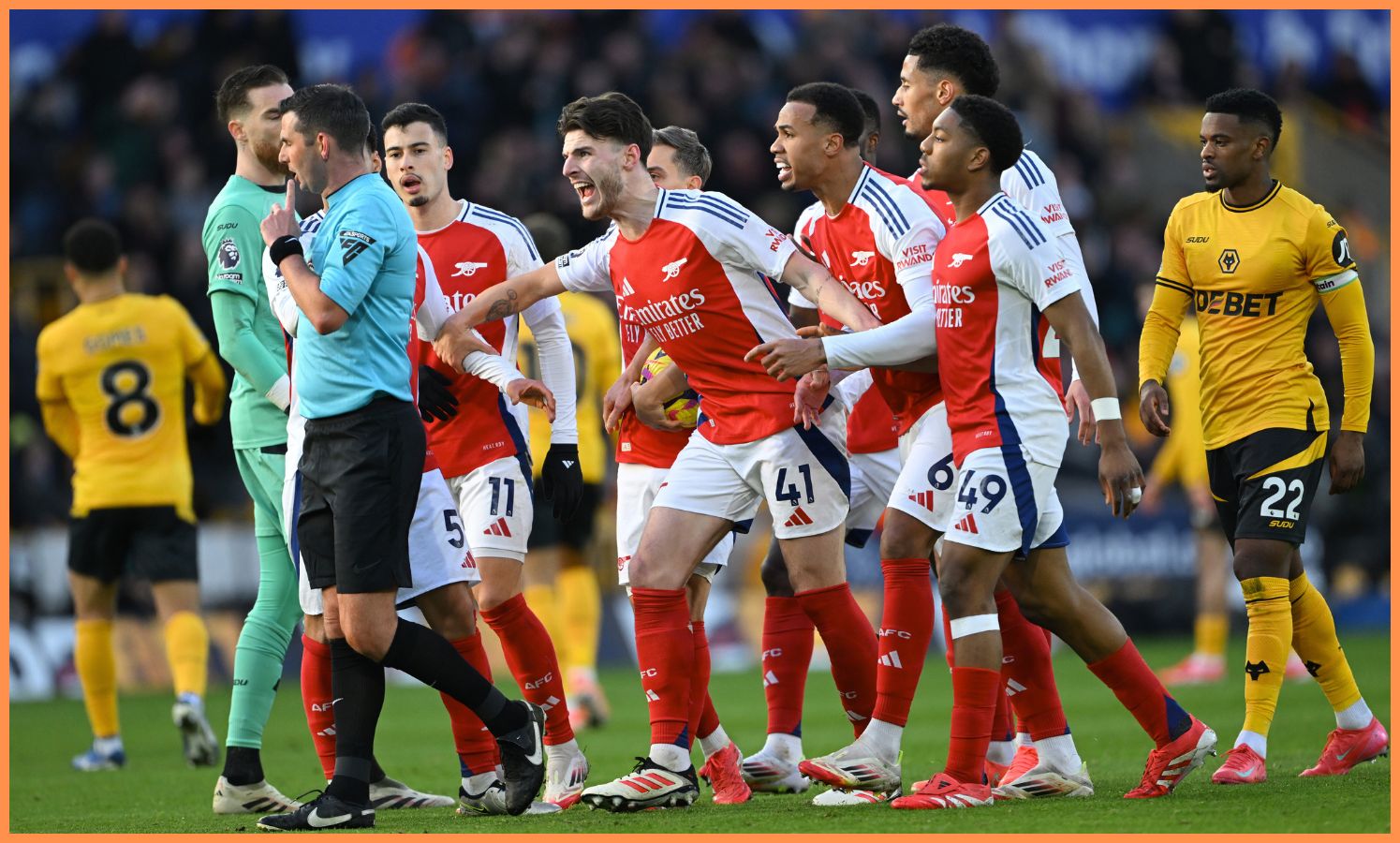 Arsenal players