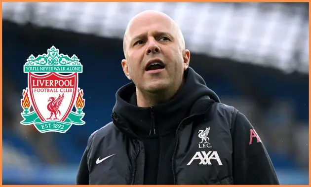 Liverpool manager Arne Slot