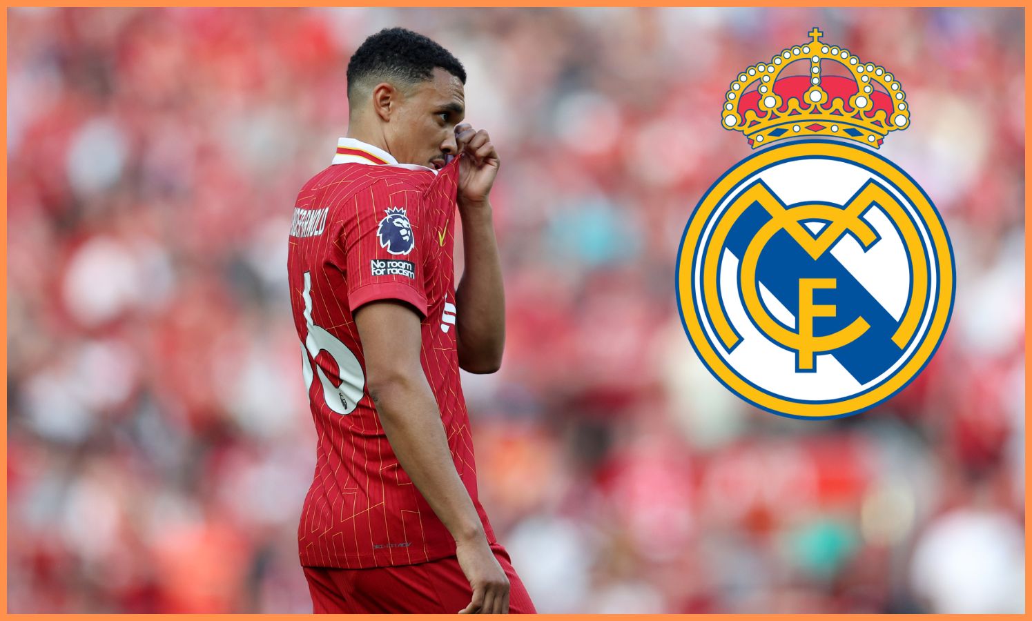 Trent Alexander-Arnold in action for Liverpool