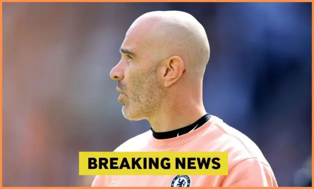 Chelsea manager Enzo Maresca