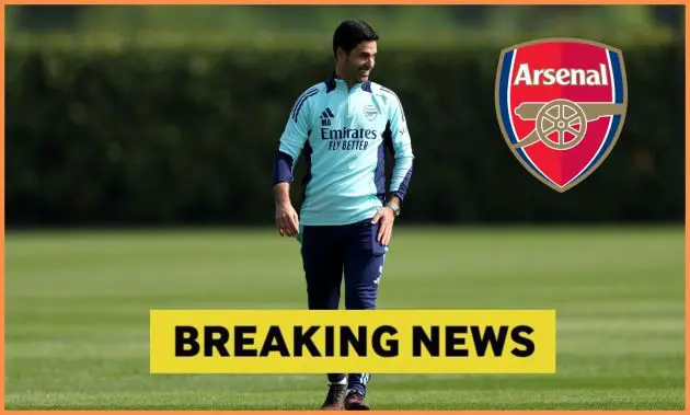 Arsenal manager Mikel Arteta