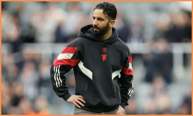 Man United manager Ruben Amorim
