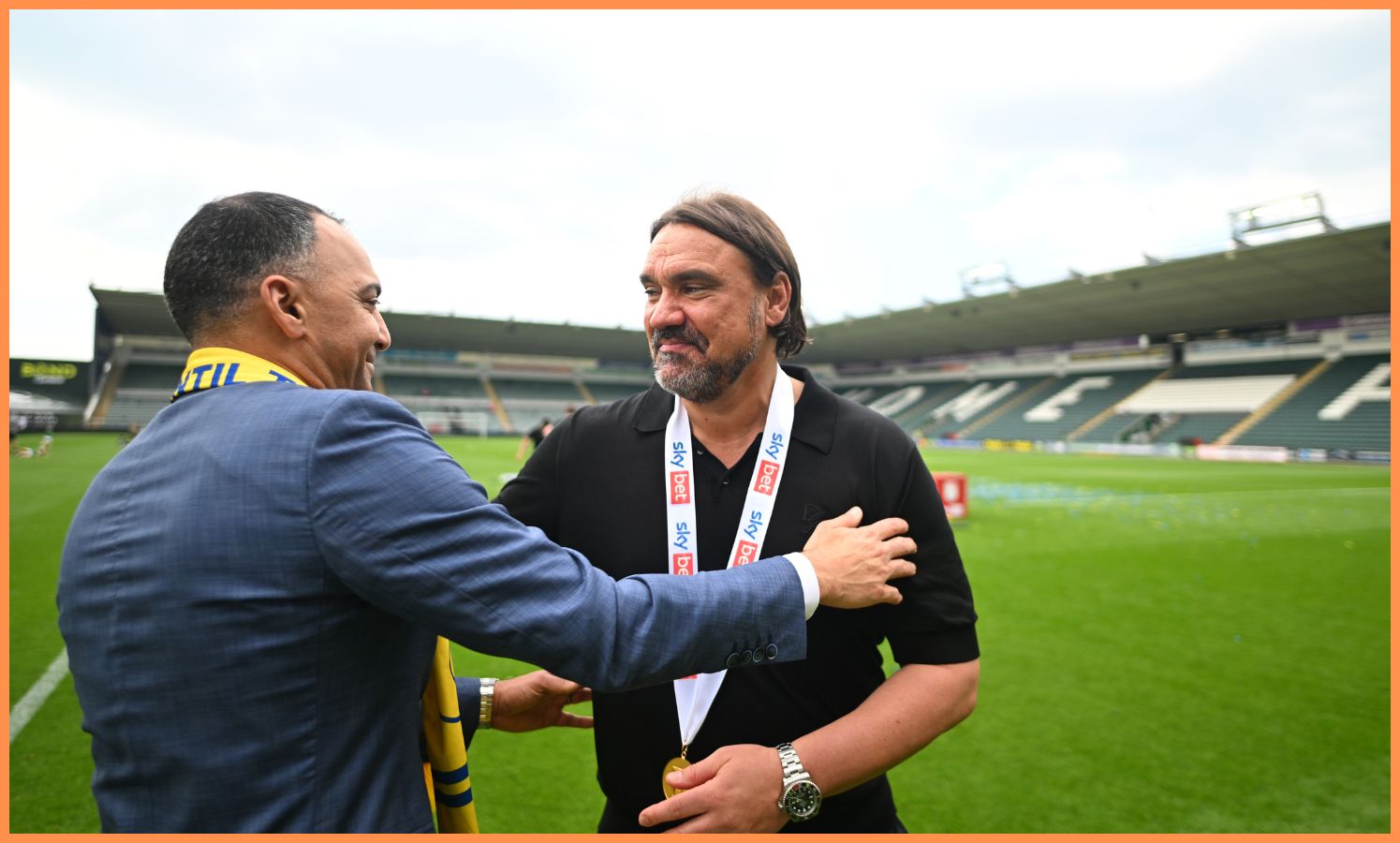 Leeds United manager Daniel Farke