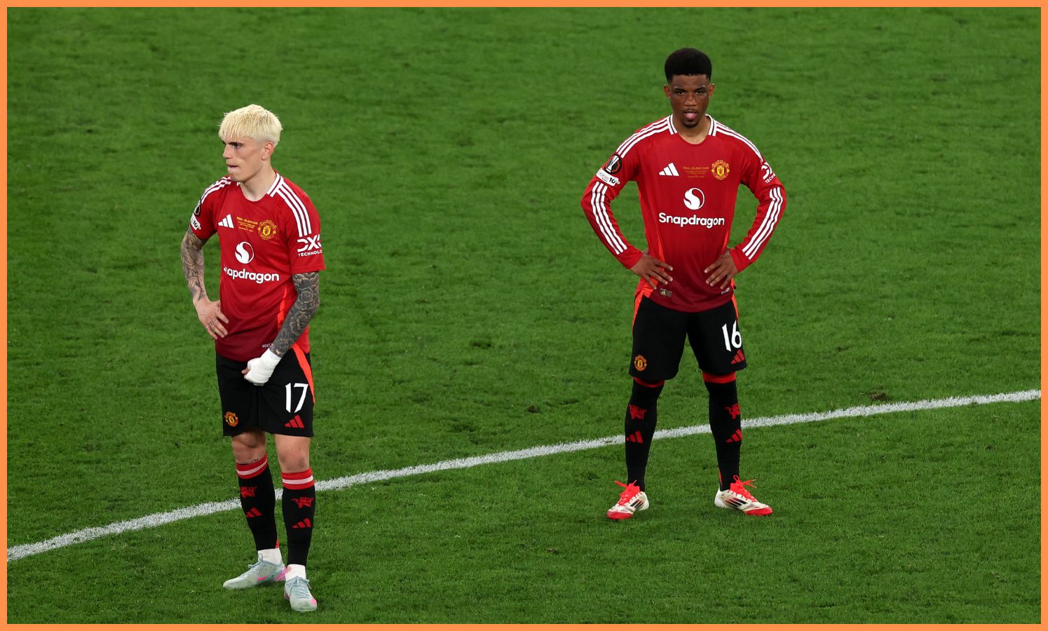 Alejandro Garnacho and Amad Diallo