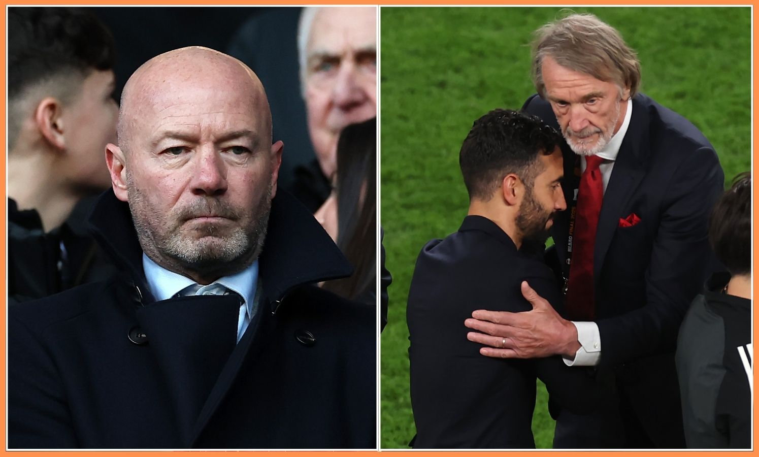 Alan Shearer, Ruben Amorim, and Sir Jim Ratcliffe