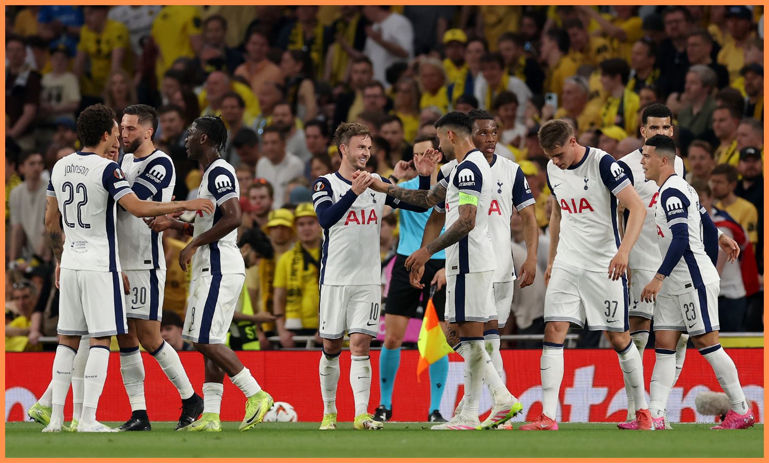 Tottenham players