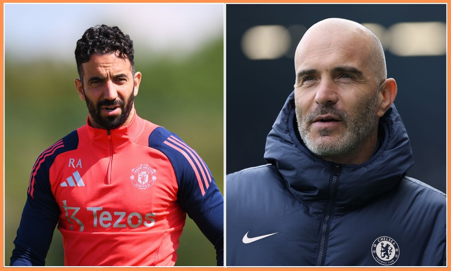 Ruben Amorim and Enzo Maresca
