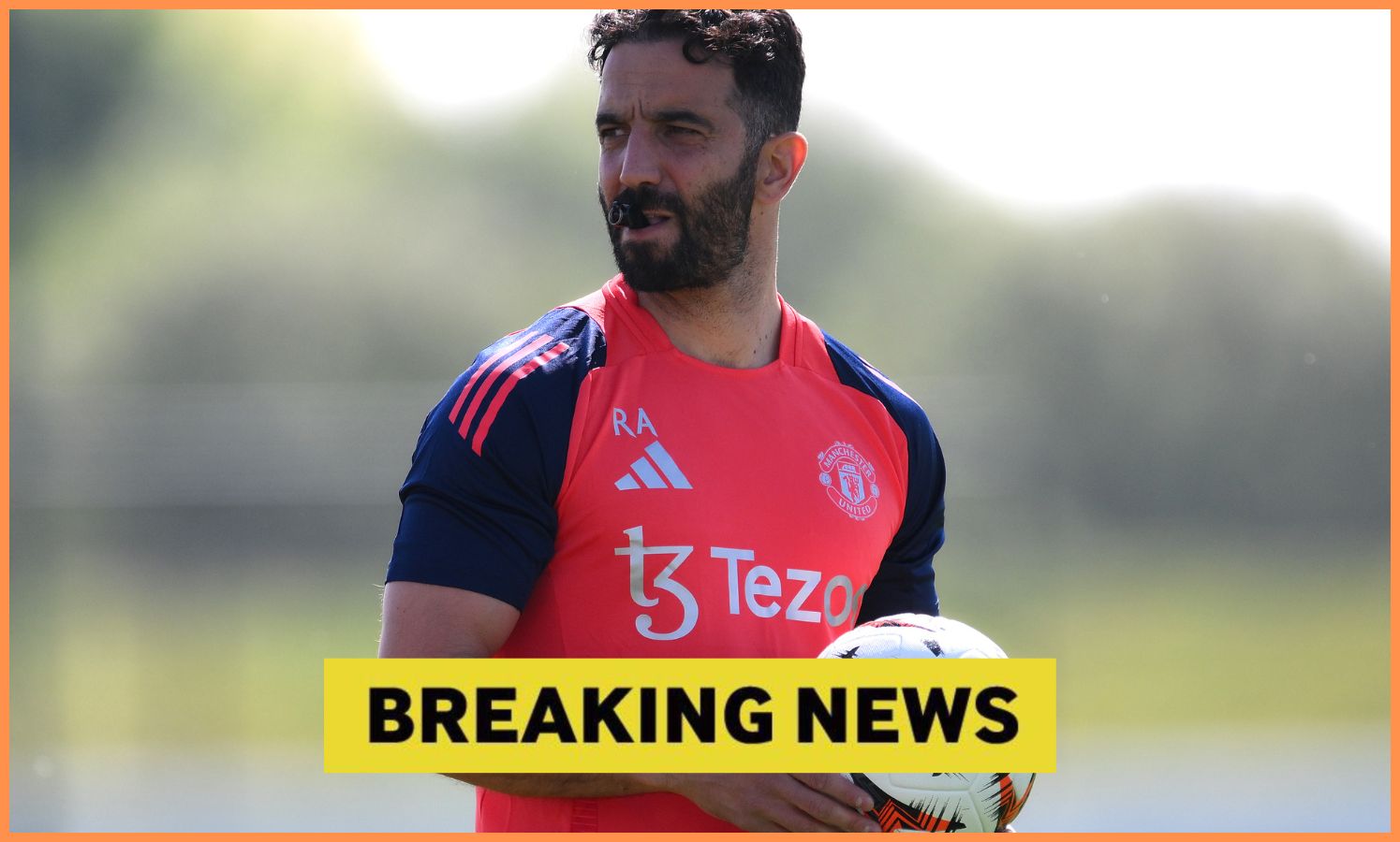 Man United manager Ruben Amorim