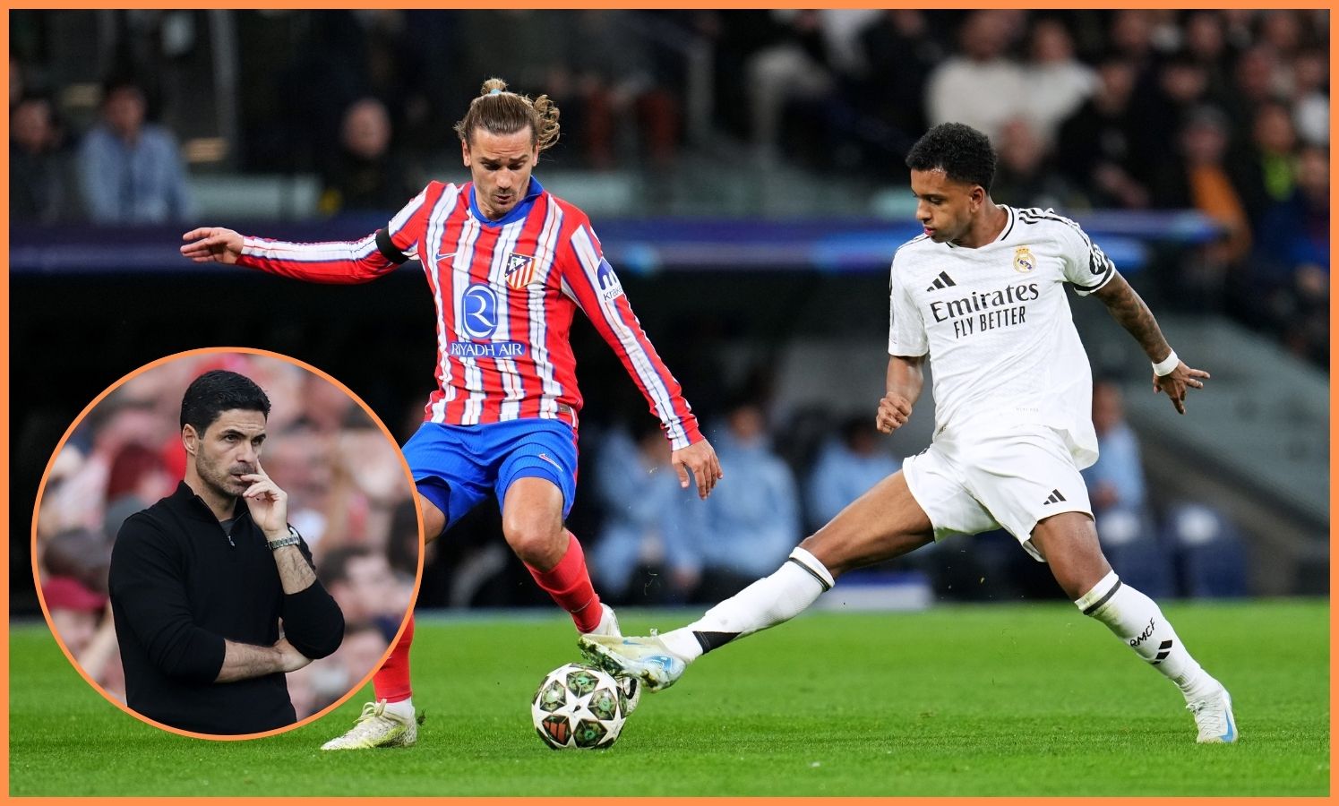 Antoine Griezmann and Rodrygo Goes