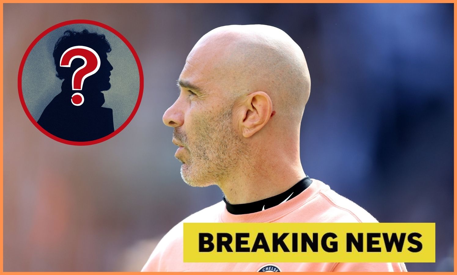 Enzo Maresca plus breaking news banner