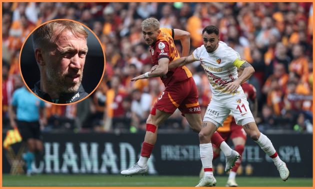Graham Potter and Baris Alper Yilmaz