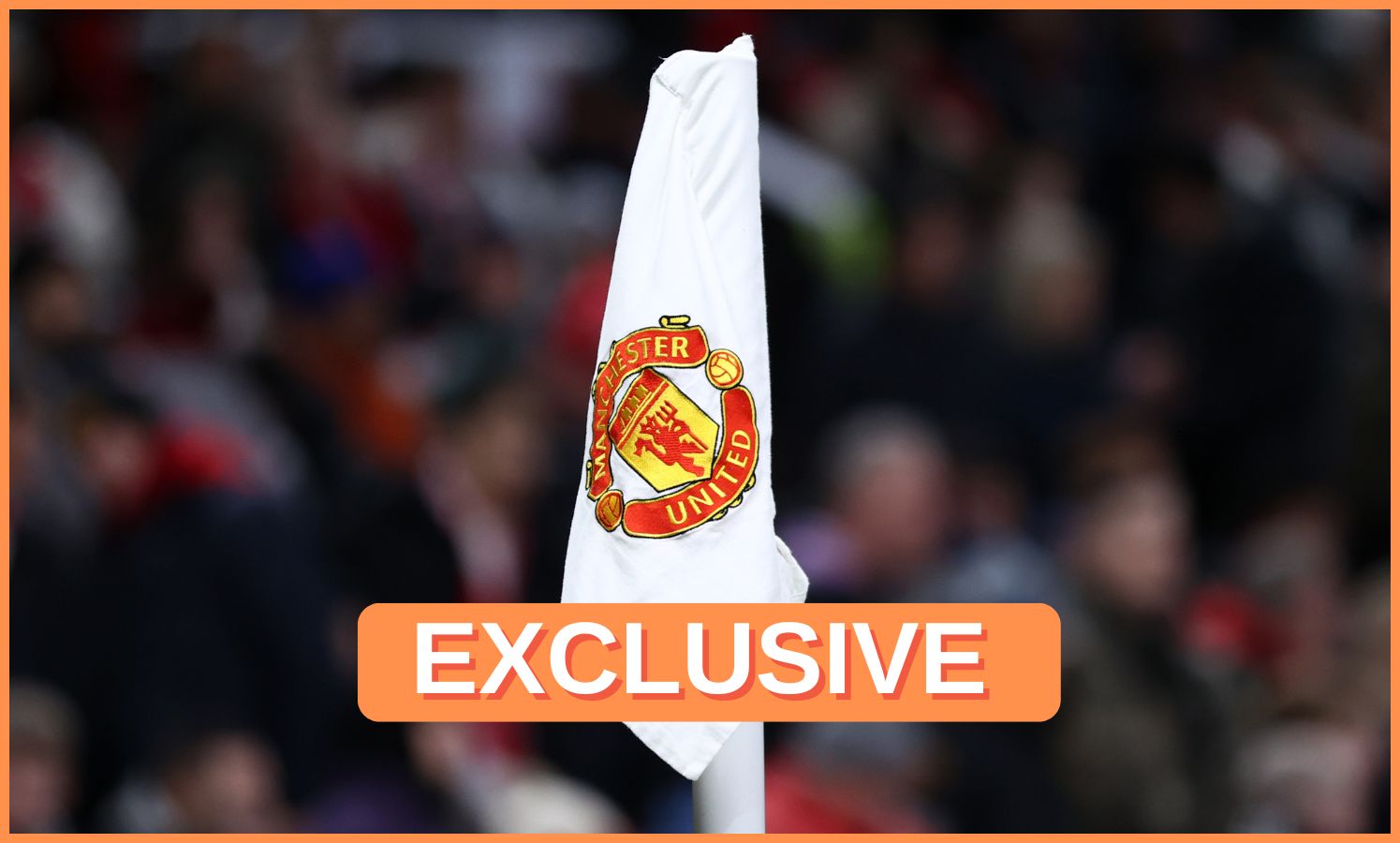Manchester United corner flag